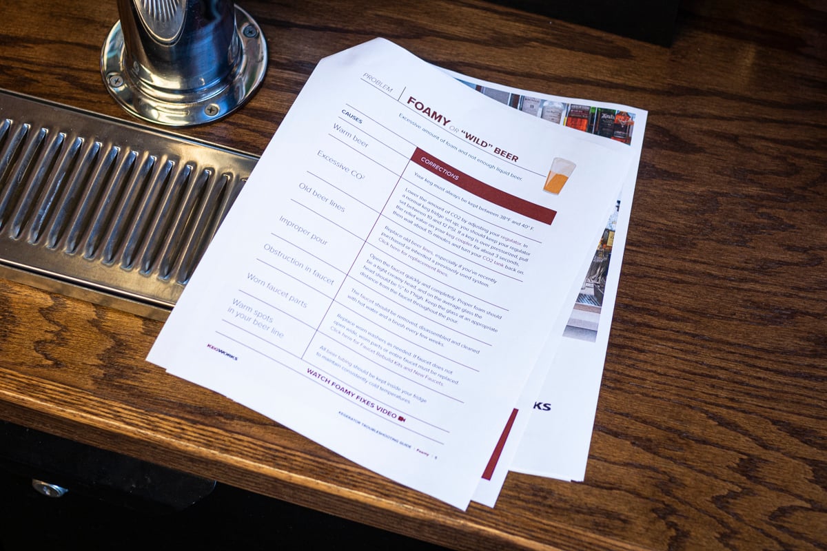 Why is My Beer Foamy or Flat? Troubleshooting Your Kegerator or Draft